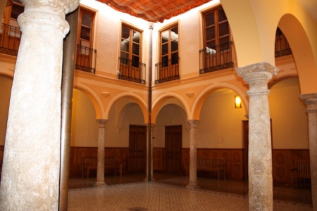 Patio del Centro Ciega de Manzanares