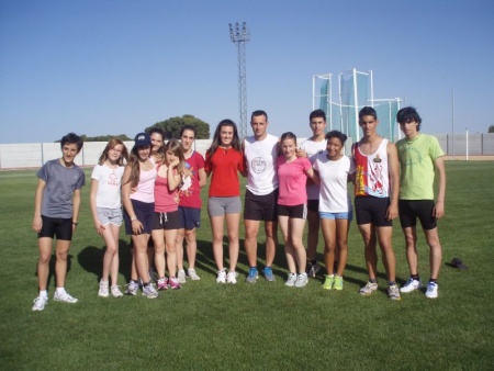 Escuela de Atletismo Manzanares grupo Juan Cano