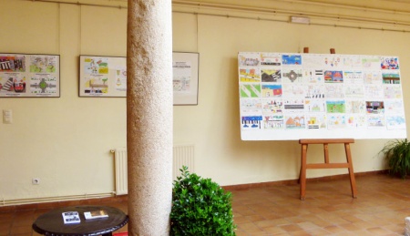 Exposiciónd e dibujos Educación Vial