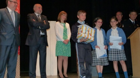 Ganador 4º de primaria del primer concurso de dibujo. Jornadas de educación vial