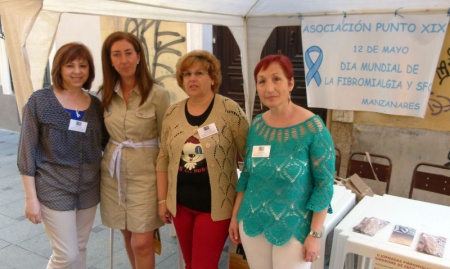 Mesa informativa fibromialgia II Jornadas