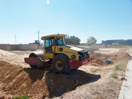 Obras de construcción del nuevo Punto Limpio