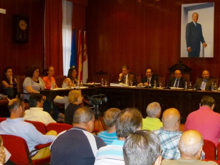 Pleno ordinario de junio de 2013 en el Ayuntamiento de Manzanares