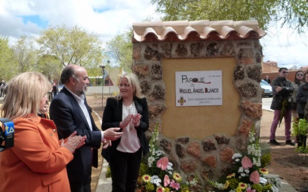 Inauguración del Parque Miguel Ángel Blanco en 2012