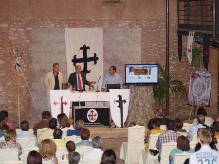 Intervención del alcalde en la presentación de las II Jornadas Medievales. Foto: J.Maestro