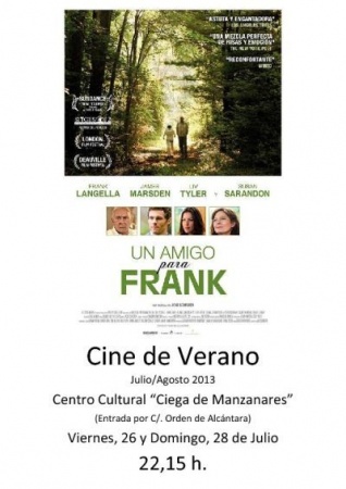 Cartel de la película "Un amigo para Frank"