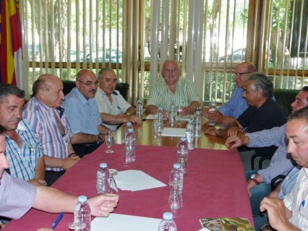 Primera reunión de la lonja del melón y la sandía en las instalaciones de FERCAM