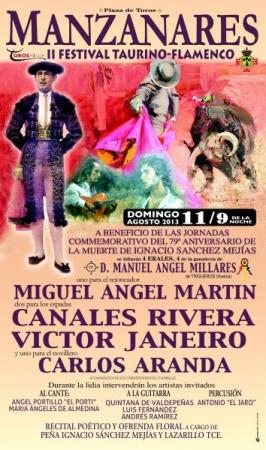 Cartel II Festival Taurino-Flamenco