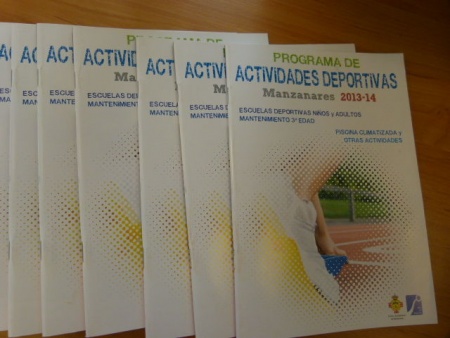 Ya disponible el programa de las actividades deportivas 2013-2014