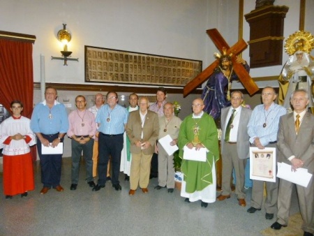 Foto conjunta de los homenajeados