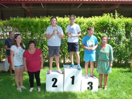 Iván Fernández-Pacheco, en infantiles, ganó en tres estilos