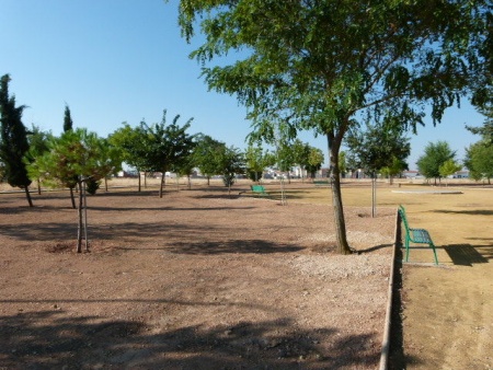 Imagen del parque adecentado por el Ayuntamiento