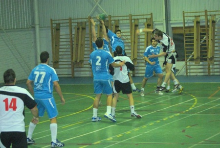 Lance de juego el equipo senior masculino