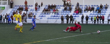 David Sevilla marcó el 1-0. Foto: Roque J. Cuesta