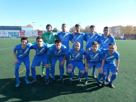 Once inicial del Manzanares CF ante el Illescas