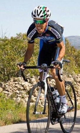 Pedro Merino, con el equipo Mutua Levante