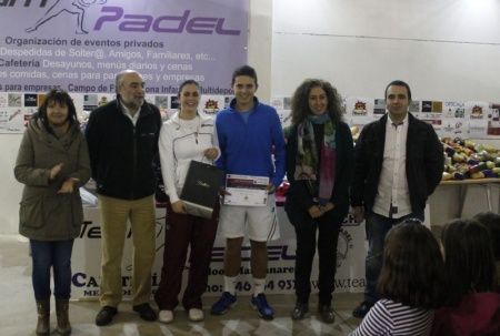 Entrega de premios del torneo benéfico