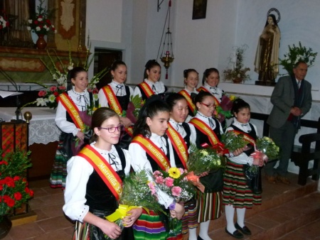 Mayorala, Ayudaoras y Motrilillas de las Fiestas de San Antón 2014