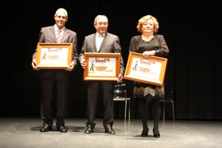 Agustín Cano, José Cuquerella y ADIMA, "Sembradores 2013". Foto: Alberto Torrijos