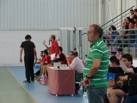 Paco Vidal, entrenador del BM Manzanares senior masculino