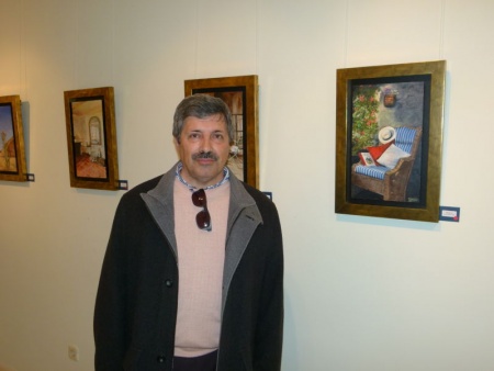 Pedro Fernández-Arroyo Tébar, autor de la exposición