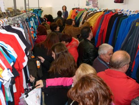 Lleno en la Feria del Stock desde su apertura