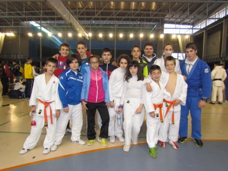 Judokas manzanareños en Tomelloso