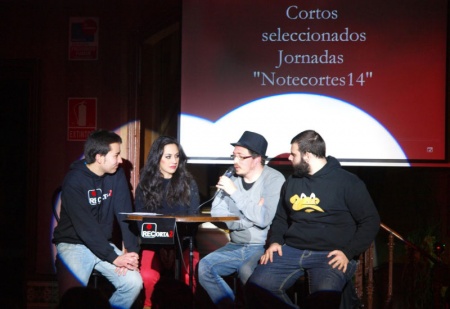 De izquierda a derecha, Juan Pedro Araque, Mireia Chambó, Sergio Glez-Román y Ángel Fco. Zarza