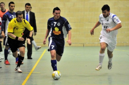 Juanillo vuelve a "la bombonera" con el Torres de la Alameda. Foto: Roque J. Cuesta