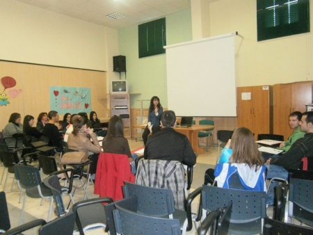 Taller de psicología en la Casa de la Juventud