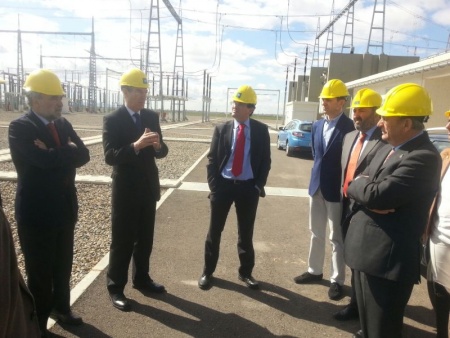 Visita a la subestación de Red Eléctrica Española en Manzanares