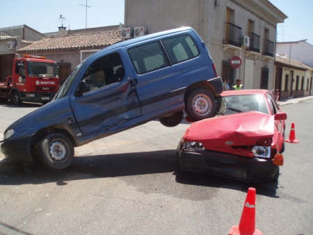 Los accidentes dentro del casco urbano han disminuido en Manzanares