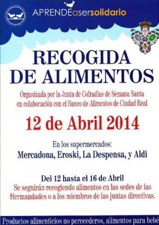 Cartel de la recogida