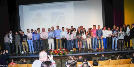 Premiados en la Gala del Deporte celebrada el lunes 14 de abril de 2014