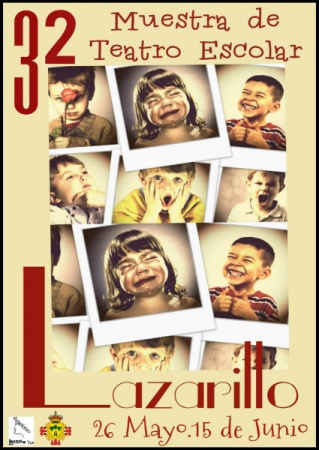 Cartel de la Muestra Escolar de Teatro