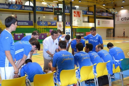 Momento de un tiempo muerto durante la semifinal en Guadalajara