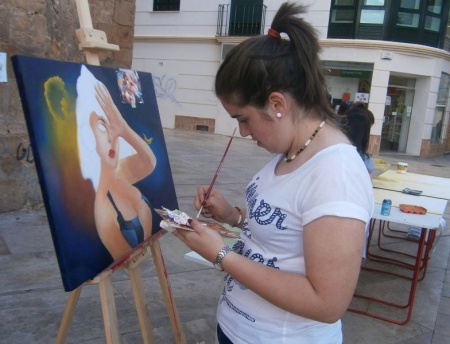 Imagen del taller de pintura (2013)