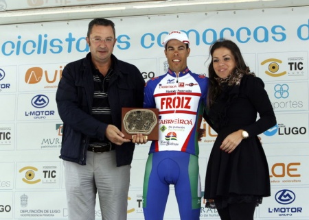 Pedro Merino, ganador de la Vuelta a Lugo