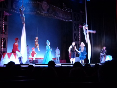 Momento del espectáculo en el Gran Teatro