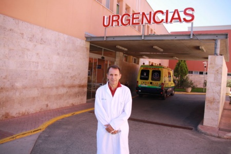 Agustín Sánchez, médico de Urgencias del hospital de Manzanares