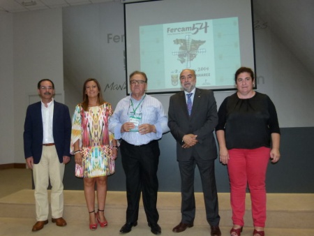 Luis Molina recogió la medalla de oro de FERCAM 2014