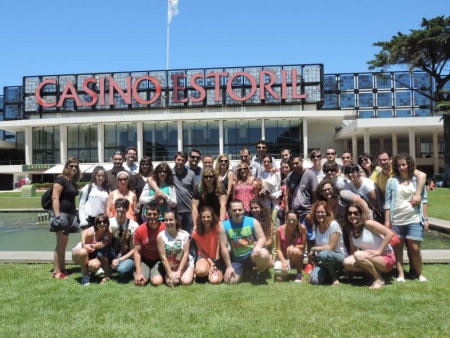 Foto conjunta en Estoril