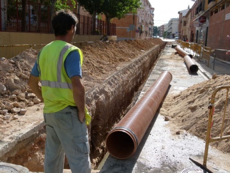 Obras calle Candelaria