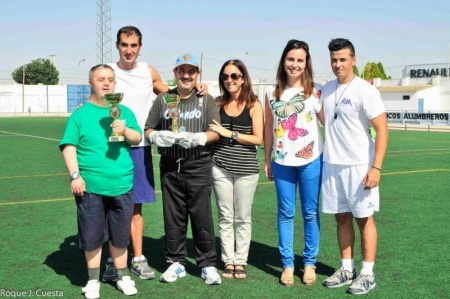 Entrega de trofeos (Foto de Roque J. Cuesta)