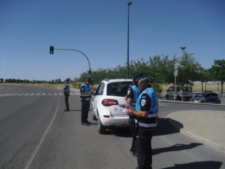 Miembros de la Policía Local de Manzanares