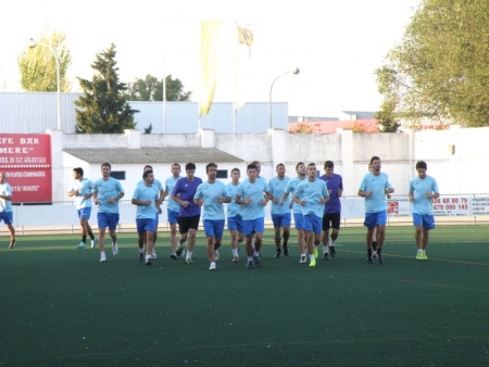 Uno de los entrenamientos de la reciente pretemporada