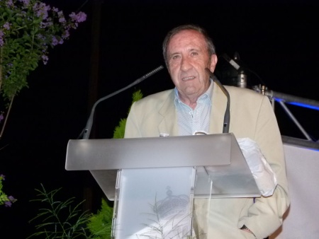 Manuel Díaz-Pinés, durante su intervención en la inauguración de la pasada feria