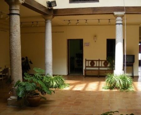 Patio de la UP en la Casa de Cultura