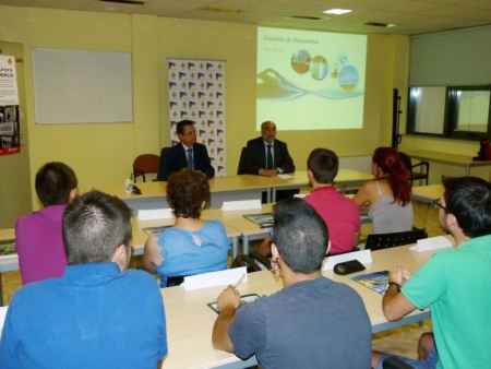 Apertura del seminario a cargo del alcalde junto a Gerardo Rodríguez