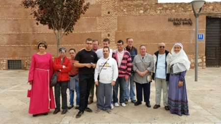 Foto durante la visita teatralizada